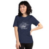 Gay Pirates Short-Sleeve Unisex T-Shirt - Dark Color w/ White Text - Image 3
