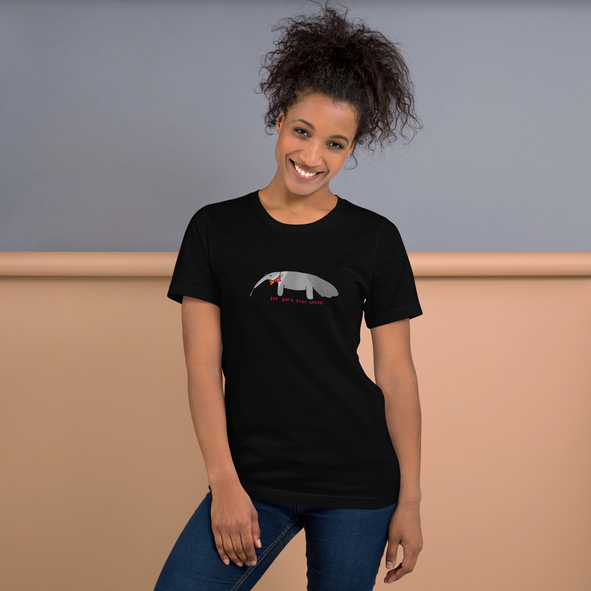 Eat Ants, Stay Weird Anteater Unisex T-Shirt