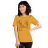 Eepy Sleepy Skeletons Halloween Unisex T-Shirt - White, Orange, or Green Halloweencore Shirt - Image 2