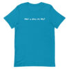 Just a Silly Lil Guy Unisex T-Shirt - Little Guy Tee Shirt in Black, Green, Pink, or Yellow - Silly Goose Gift - Image 2