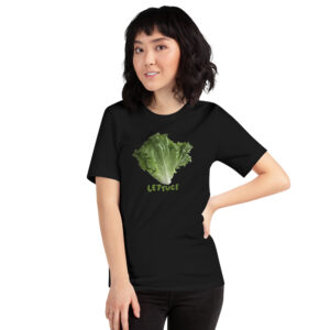 Lettuce Photo & Word Vegetable Unisex T-Shirt