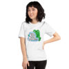 Trans Kids Deserve Rights, Respect, Support, & Protection Unisex T-Shirt with Frog - Image 2