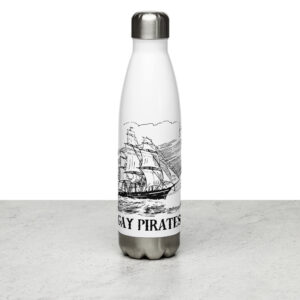 Gay Pirates Stainless Steel Water Bottle